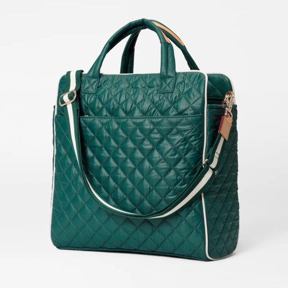 MZ Wallace PickleBall Tote: Emerald Green-NWT - Picture 2 of 3